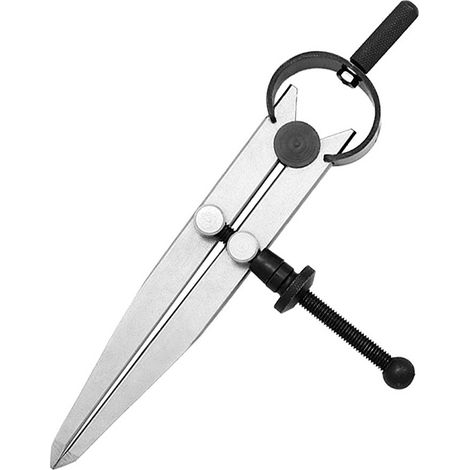 Boussole Artisanale En Cuir, Outils, Jauge De Pas, Tiroir En Métal, Scribe