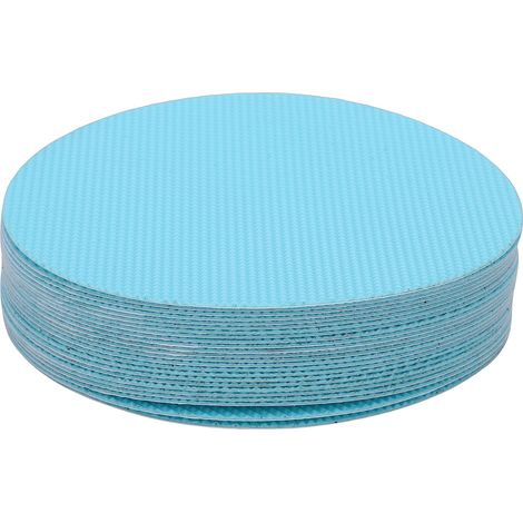 Autocollant De Douche Antidérapant, 24 Pièces, Sol Peva, Non Pour Salle De Bain, Baignoire, Escaliers, Bleu