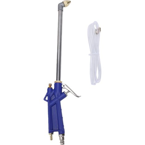 Pistolet De Nettoyage De Moteur De Voiture, Pistolet Pneumatique De Mélange D'Eau Avec Tuyau De 42,9 Pouces Pour Compartiment, Intérieur Mécanique, Pont Et Roue, Prise Ue