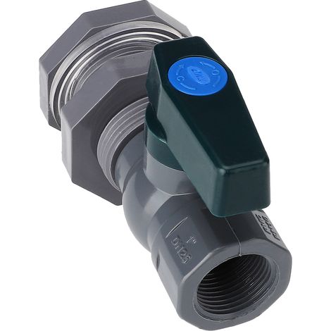 Kit De Robinet De Baril De Pluie En Pvc, Installation Facile, Robinet D'Eau De Jardin Pour L'Extérieur 1 Po Dn25