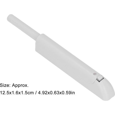 Amortisseur De Porte Résistant À L'Oxydation, Loquet À Pression Largement Utilisé, 3 Pièces, Pour Armoire Et Placard Gris