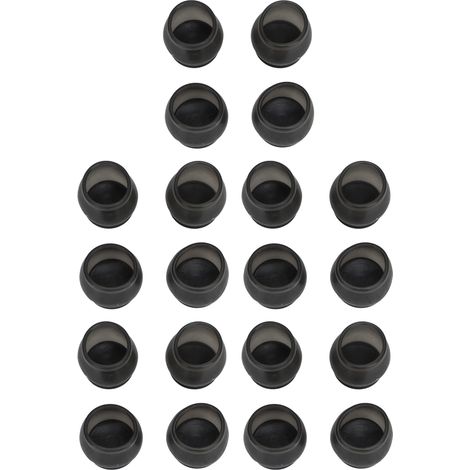 Couvre-pieds De Chaise En Tpr, 20 Pièces, Protection De Sol, Kit De Capuchons De Pieds De Meubles Pour Tabouret De Table, Petit