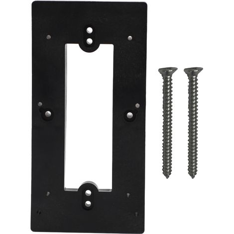 Support De Sonnette Vidéo Multifonctionnel, Fixation Souple, Support Universel Pour La Plupart Des Marques, Noir