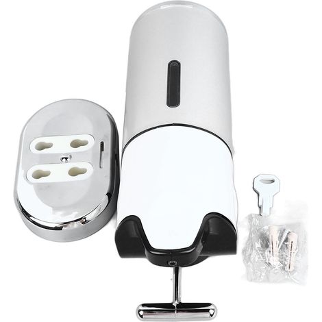 Distributeur De Savon Mural, Presse Manuelle, Lotion Pour Shampoing, Revitalisant, Gel Douche, Salle De Bains, Cuisine, Hôtel