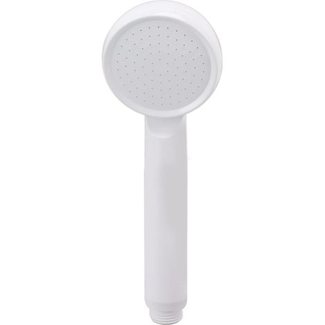 Pommeau De Douche À Pluie, Processus De Cuisson Épais Simple, Portable Avec Poignée Ergonomique Pour Salle De Bain Blanc