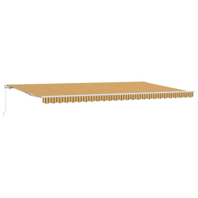 Vidaxl - Einziehbare Markise Mehrfarbig 600 × 350 Cm Polyester, Metall