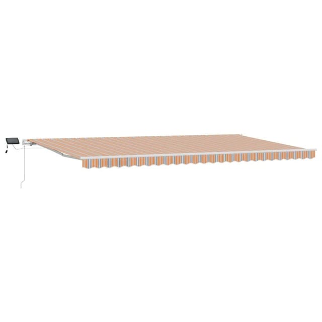 Vidaxl - Einziehbare Markise With Manuell 600 × 300 Cm Mehrfarbig