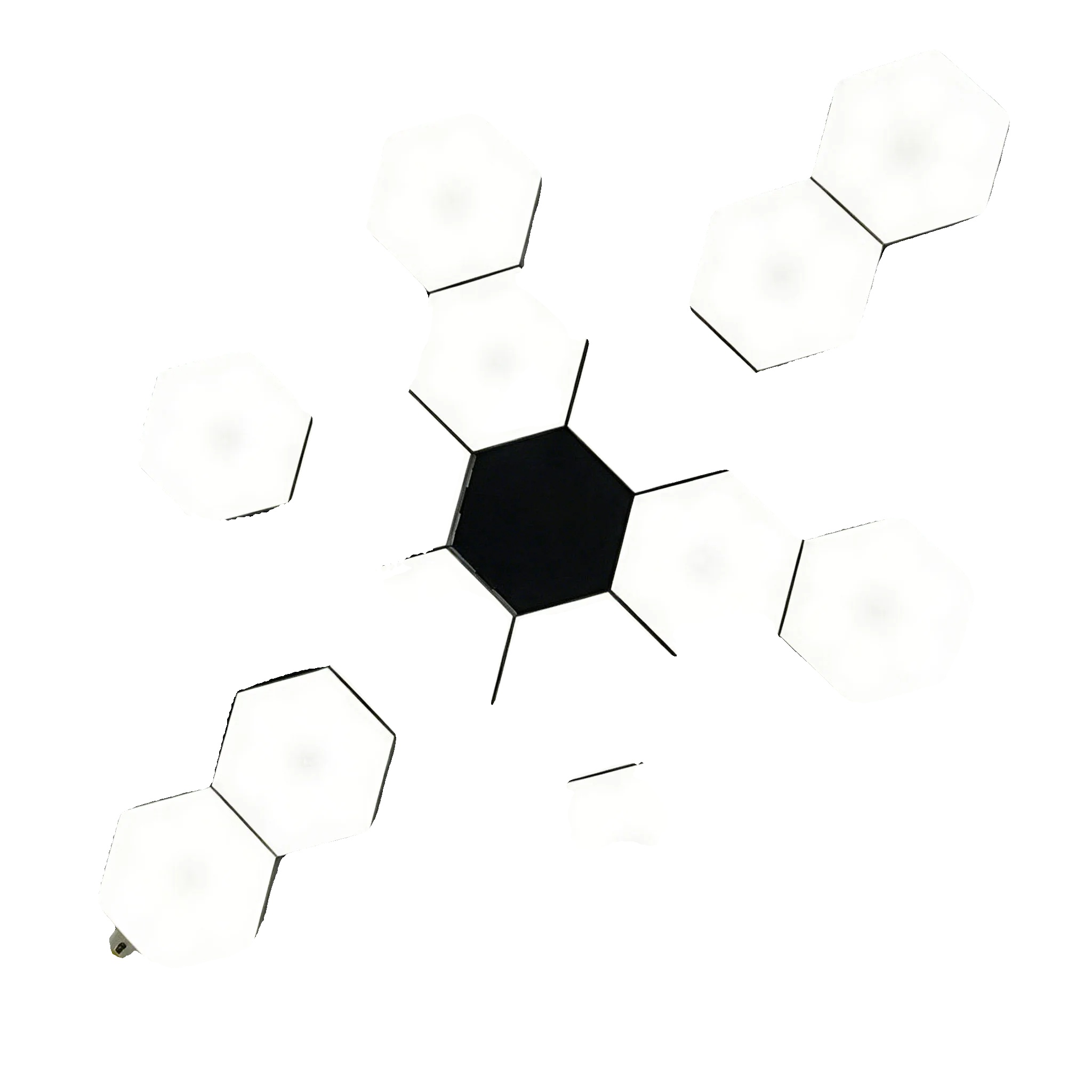 Led-wandlichtpaneele, Touch-steuerung, Diy-stimmungsbeleuchtung, Berührungslampen 14pcs