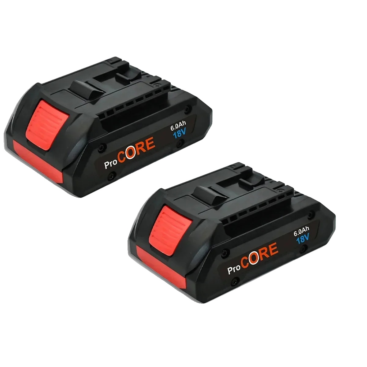 Batterie, Lithium-ionen, 6,0ah Kapazität, 6.0ah 2stück