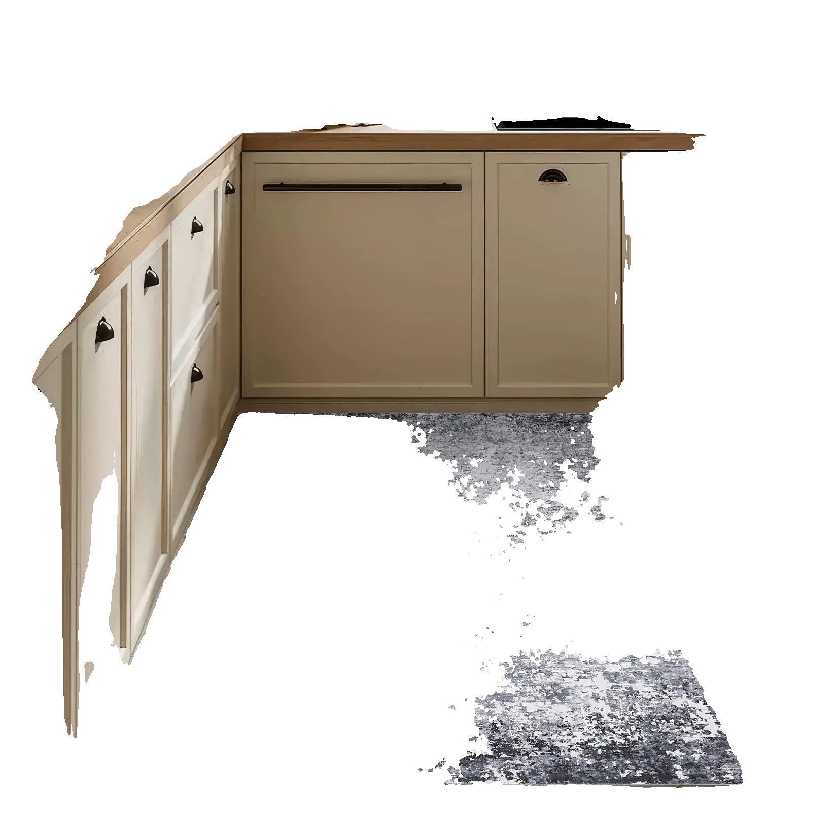 Teppich, 160x230 Cm, 100% Polyester, Niedriger Flor, Endloses Muster, Maschinell Hergestellt