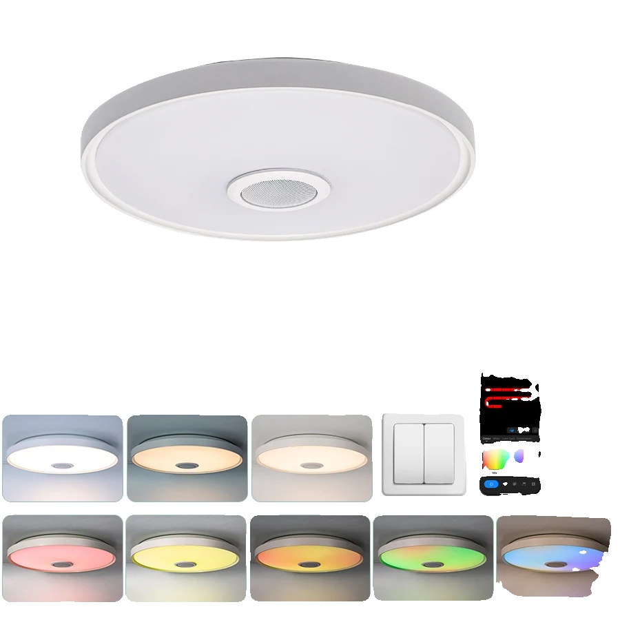 Deckenlampe, Rgb Multi-beleuchtungsmodi, Tuya Smart Steuerung, 37cm, Änderbar