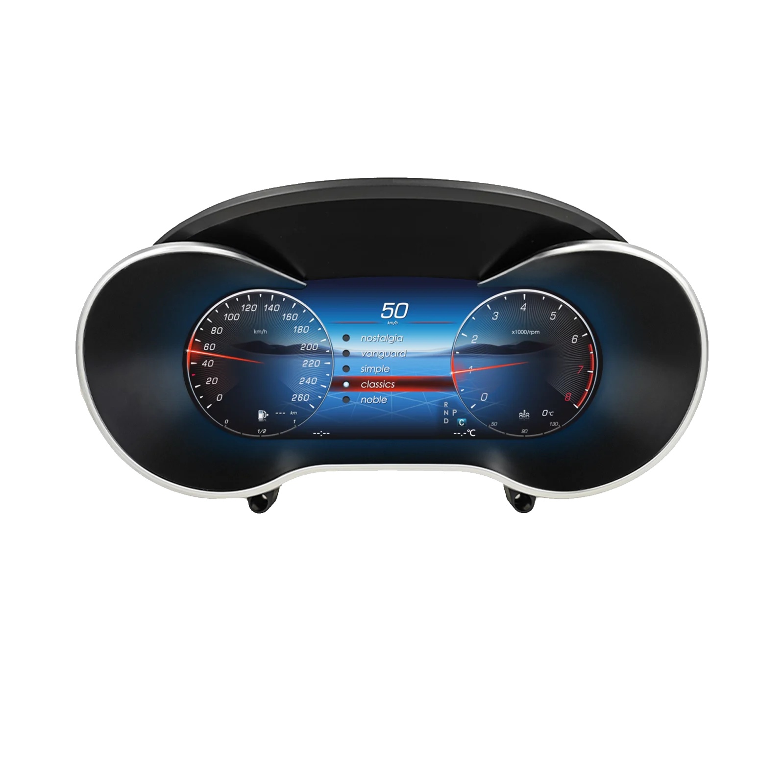 Digitales Dashboard, 12,3 Zoll Display, Linux-betriebssystem, Für W205