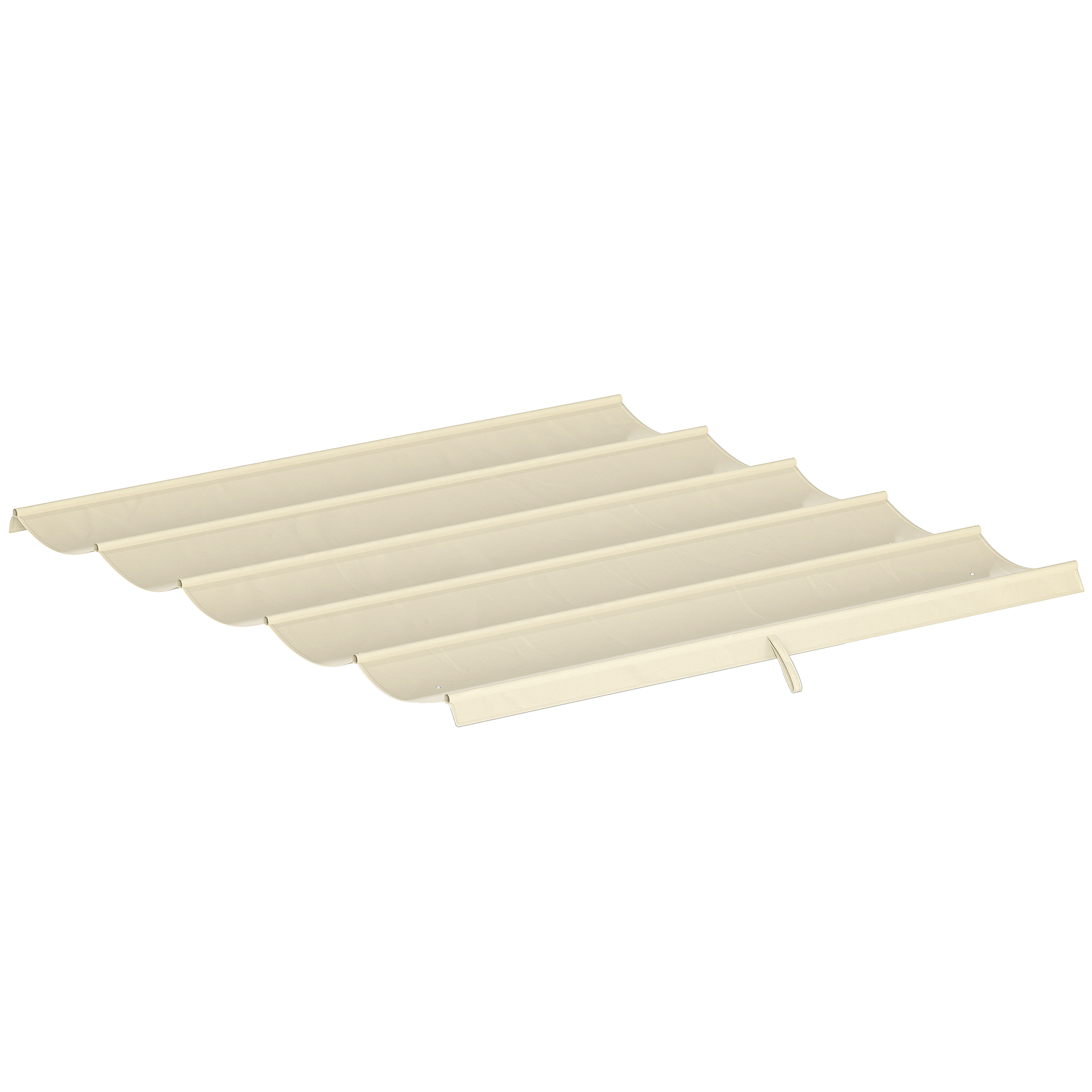 Dachbespannung Für Pergola, 255 X 250 Cm, Cremefarben