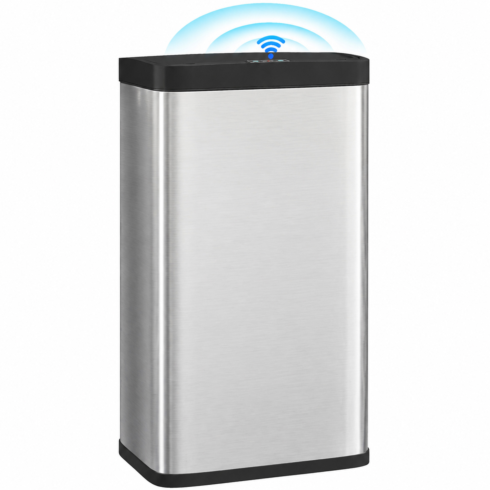 Automatischer Sensor-mülleimer, 45 L, 38 X 25,5 X 67,5 Cm, Silber
