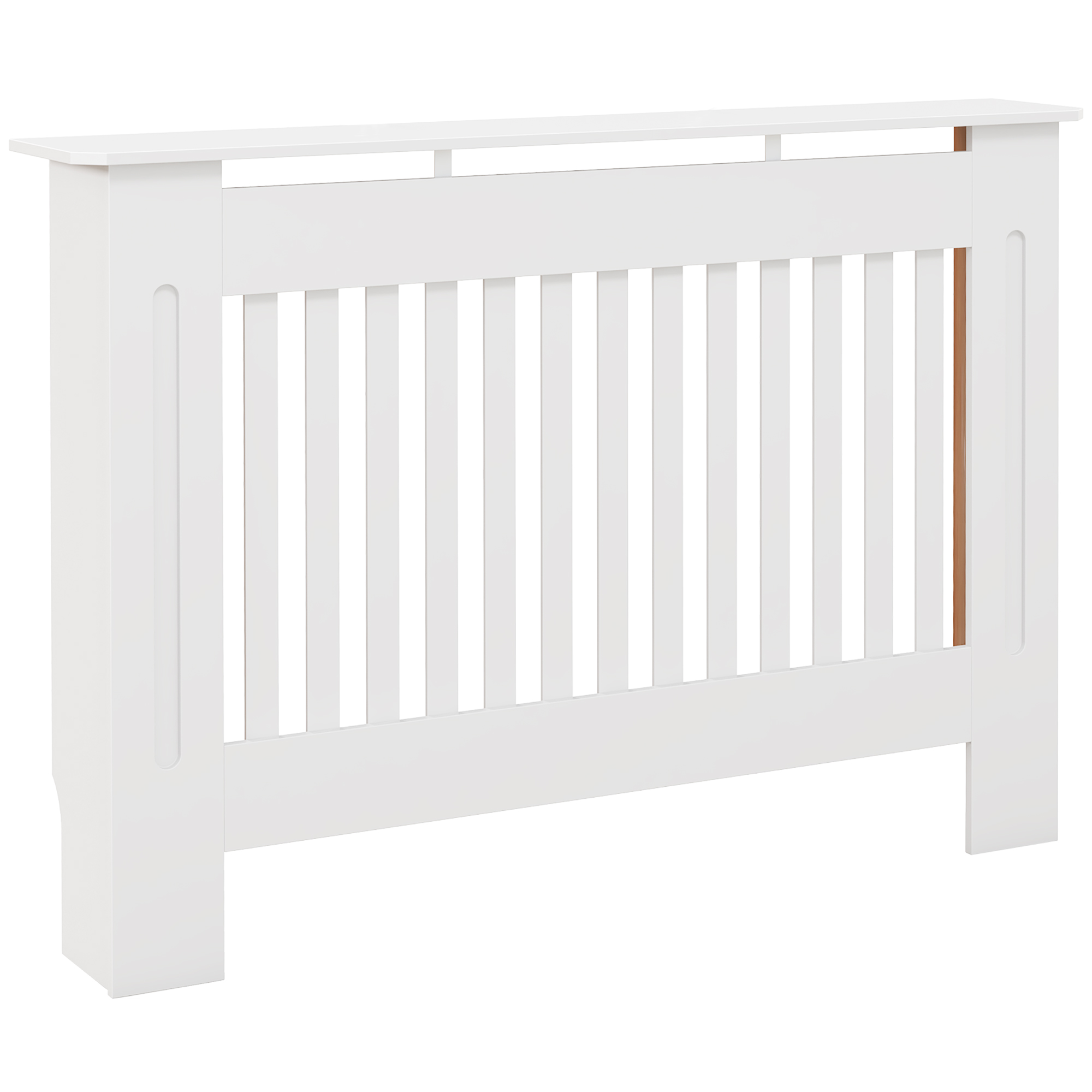 Design-heizkörperverkleidung Paneel, 112 X 19 X 81 Cm, Weiß