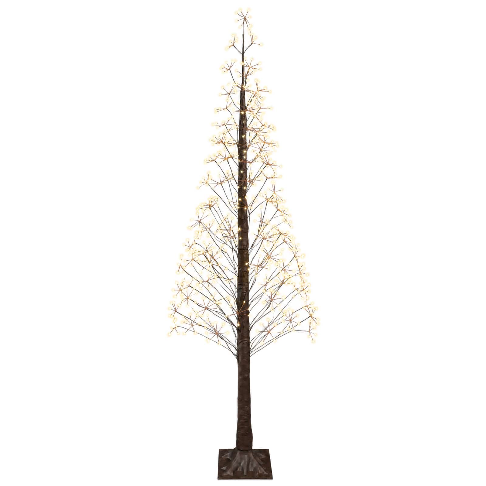 Sternen-weihnachtsbaum Braun 240 Cm Kunststoff 688 Leds Vidaxl