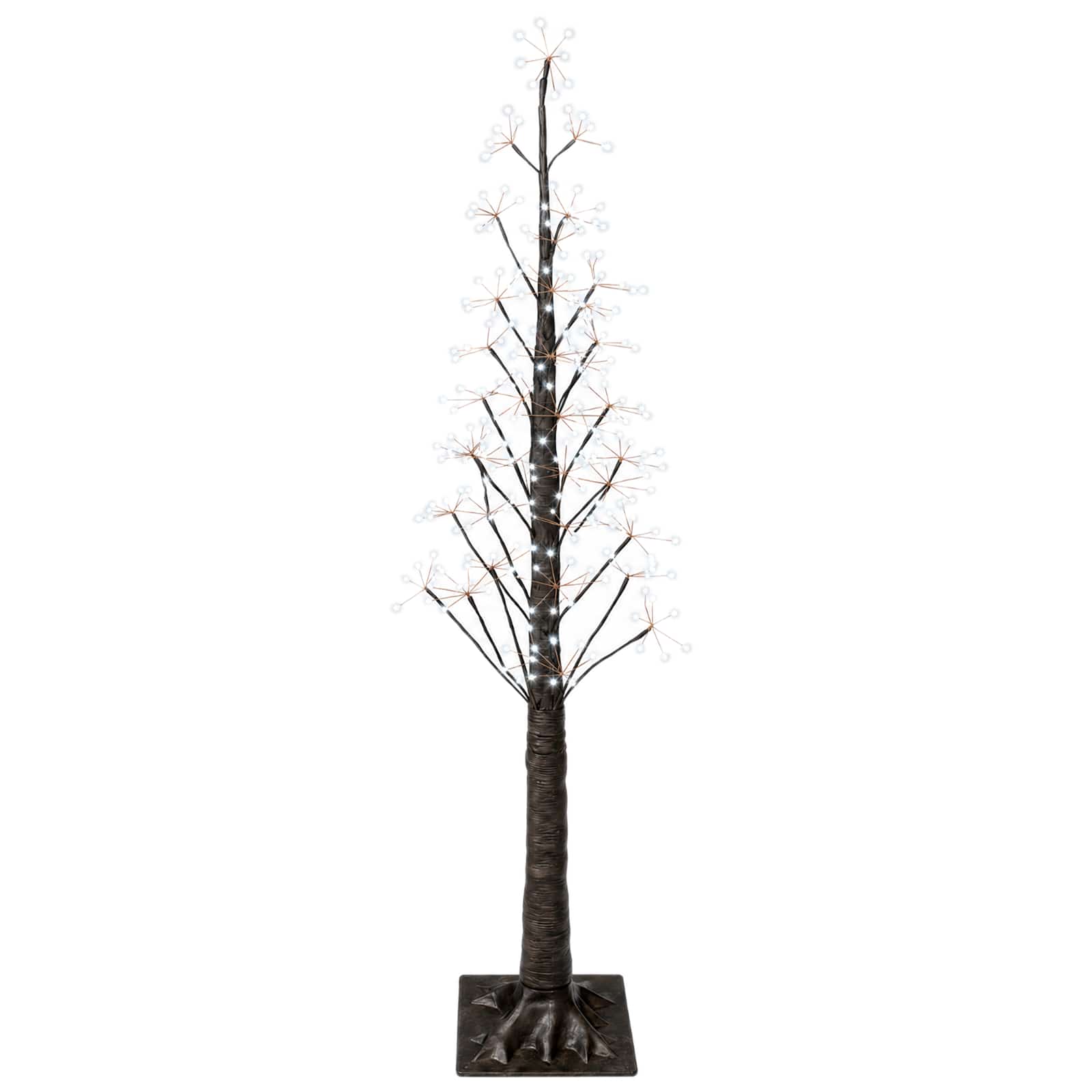 Sternen-weihnachtsbaum Braun 17 X 17 X 150 Cm Kunststoff Vidaxl