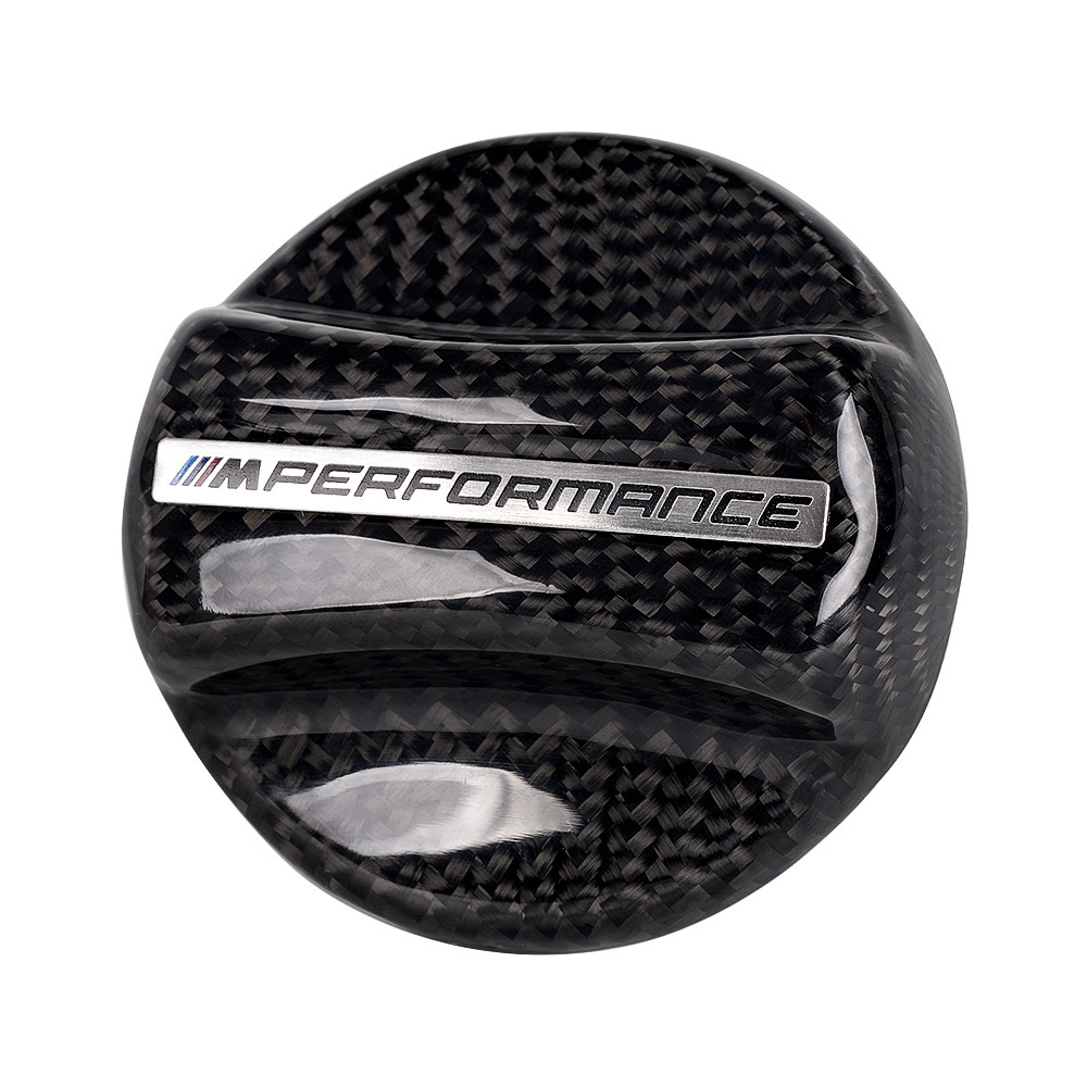 Mperformance Warnaufkleber Aus Kohlefaser Für Bmw Tankdeckel - Kohlefasermaterial (mit Logo)