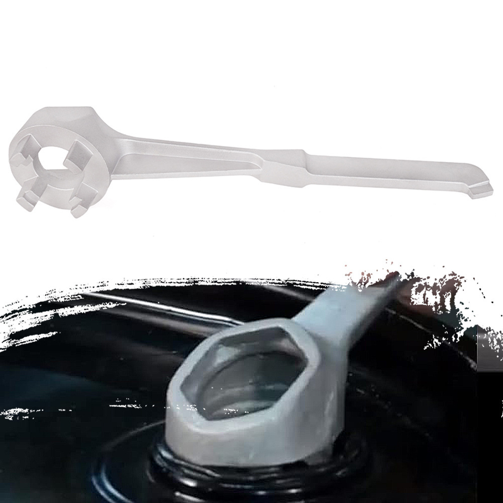 Ölfassverschlussöffner, Schraubenschlüssel Aus Aluminiumlegierung, Universalwerkzeug Zum Entfernen Von Ölfassverschlüssen