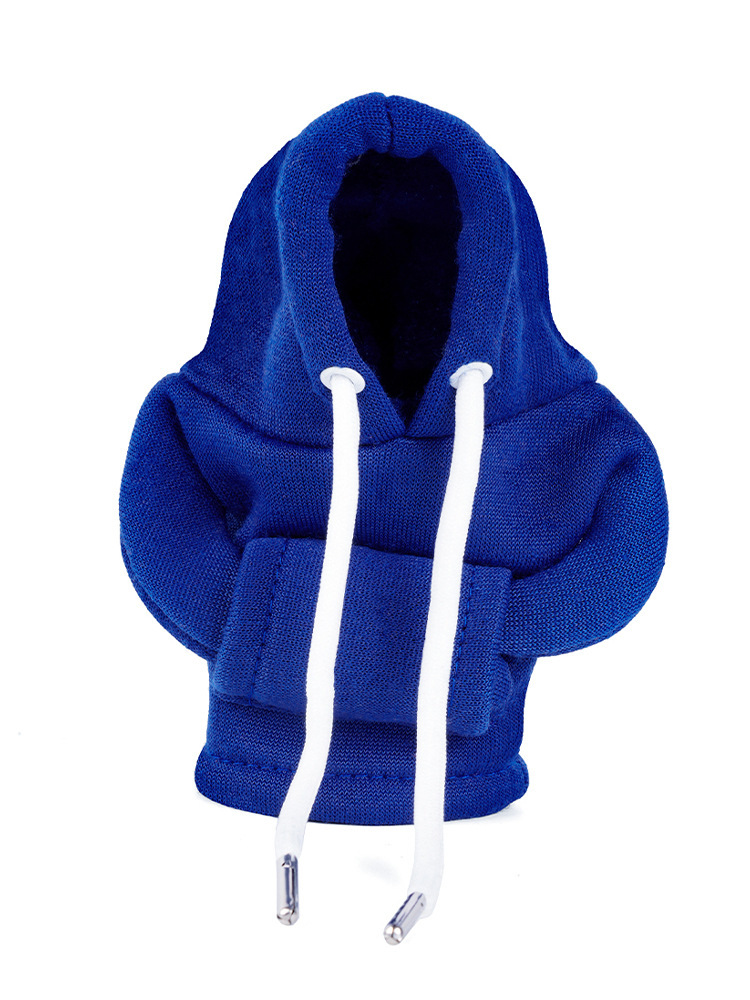 Limitierte Weihnachtsedition: Schaltknaufabdeckung Im Hoodie-stil Mit Handbremshebel – Blau