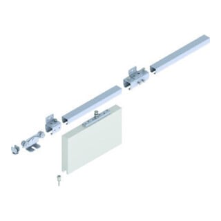 Helm - Schiebetorgarnitur Sp300w101 Verz.blau L.2000mm