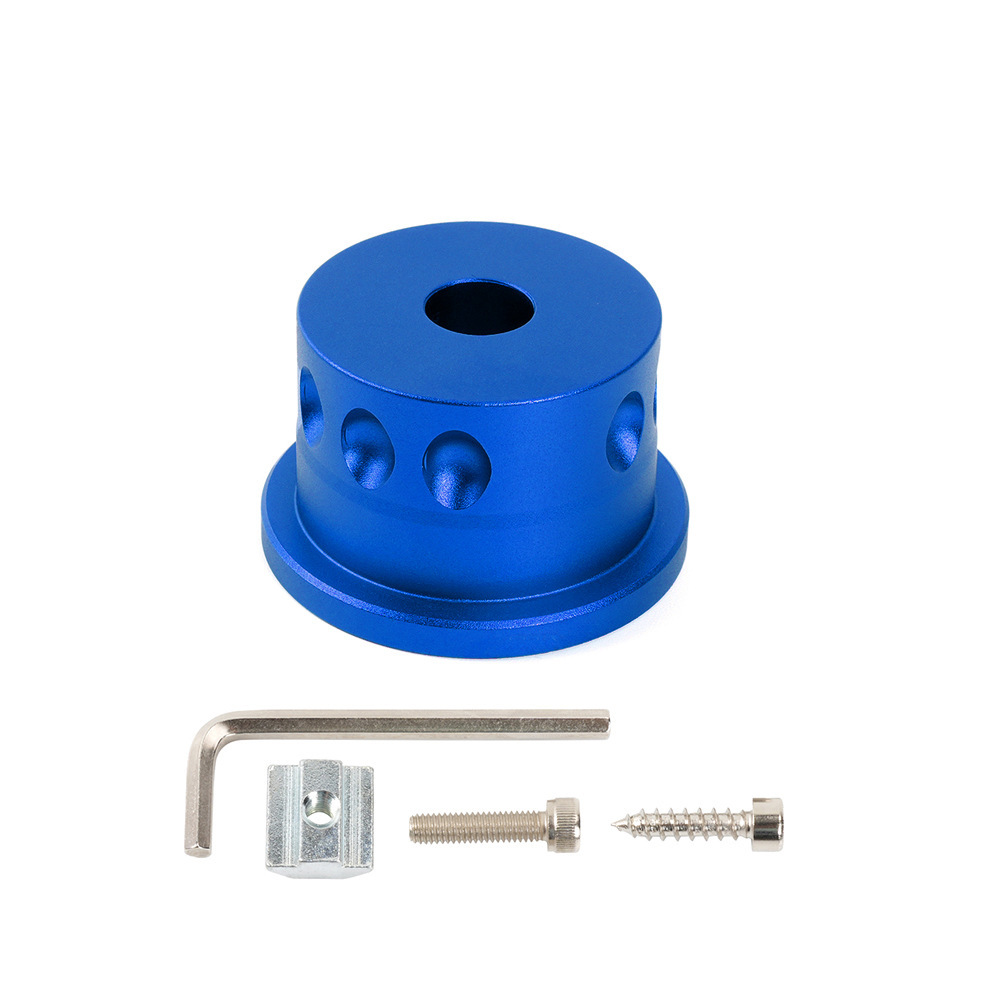 Speedmax Qr70 Schnellverschluss-adapter Für Rennlenkräder/wandhalterung – Blau