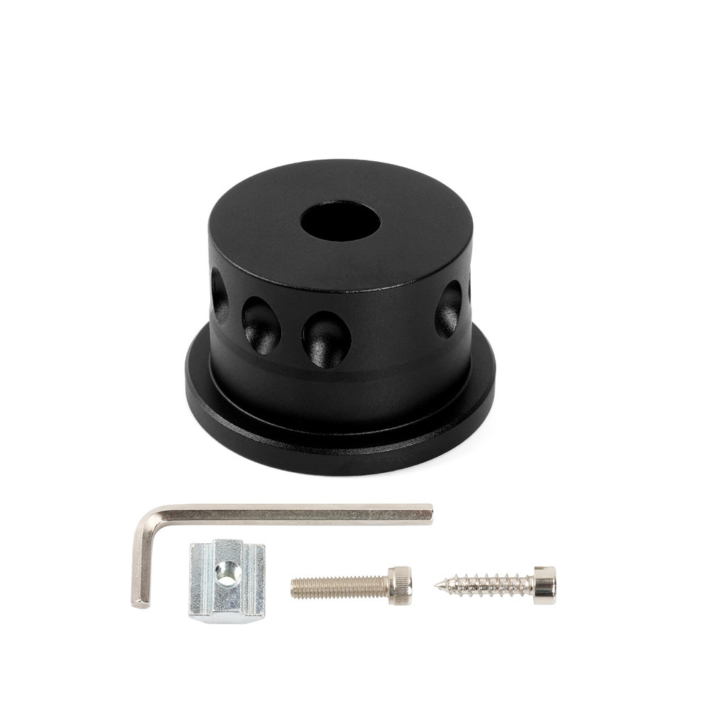 Adapter Und Wandhalterung Für Rennlenkräder, Kompatibel Mit Dem Speedmax Qr70 Schnellwechselsystem – Schwarz