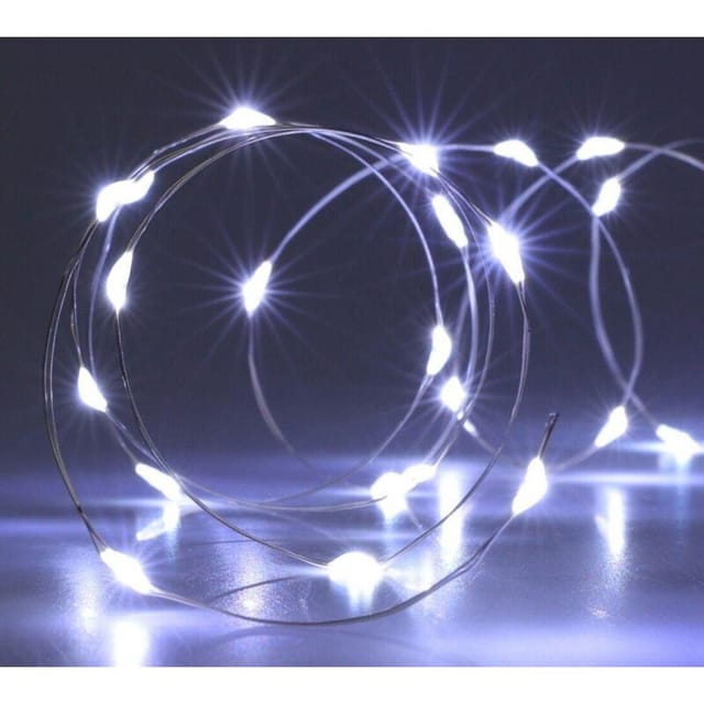 Led Lichterkette Koopman Silber 220 Zentimeter