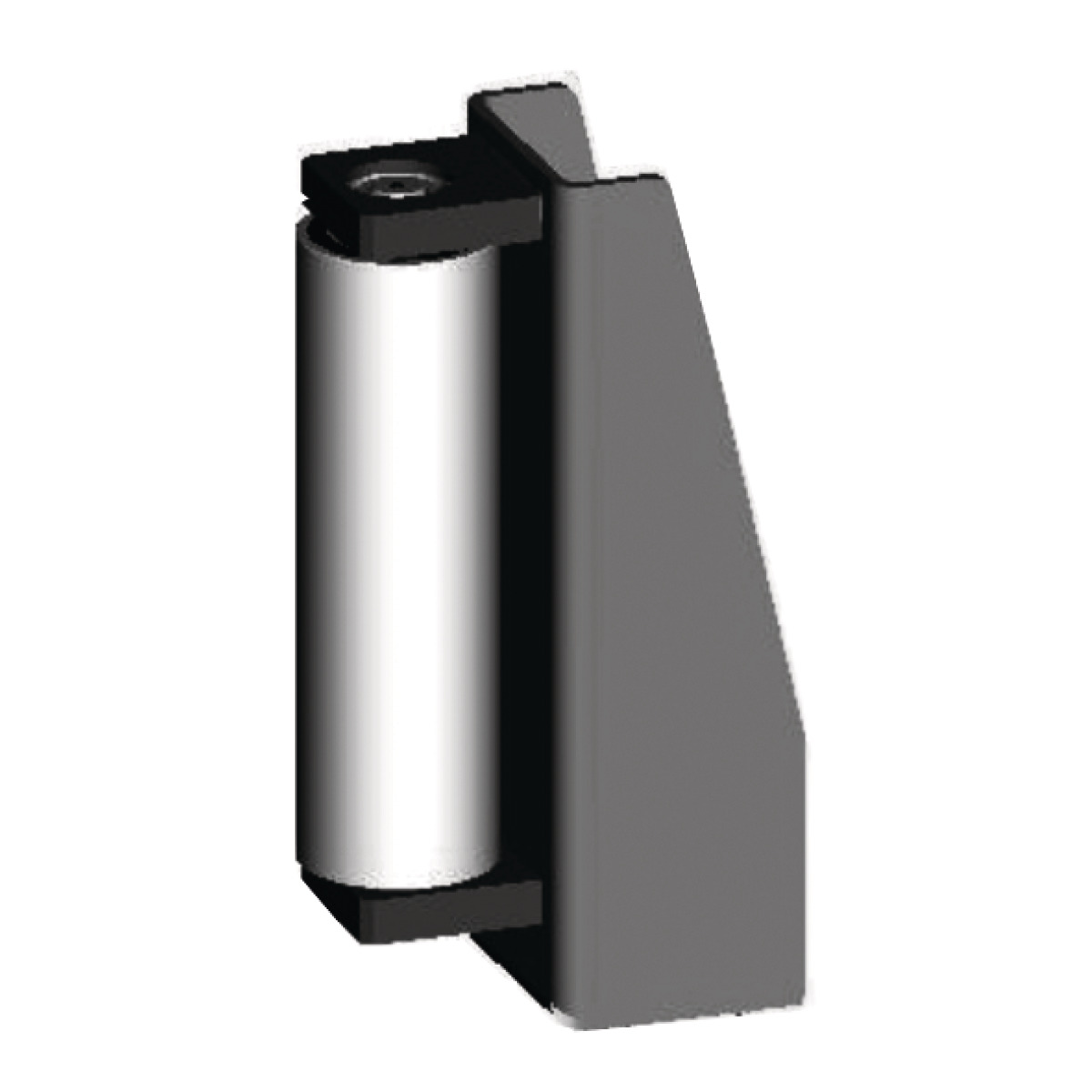 Metallkraft Seitliche Führungsrolle Starr, 3640286