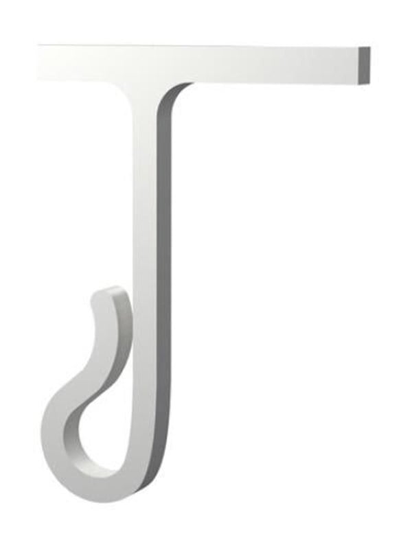 Light Solutions Lichterketten-Clips - Fr Weihnachtslichter und Lichterketten im Dachberstand - Wei - 20 Stk