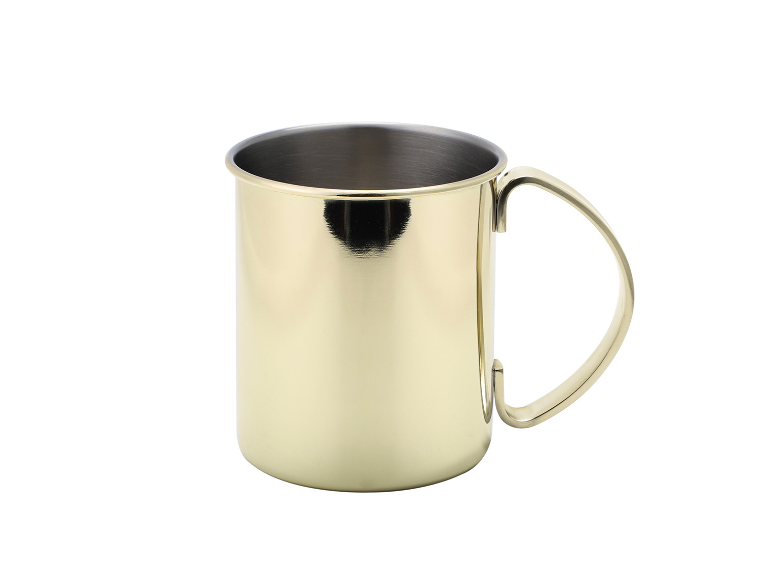 Moscow Mule Becher Set 4tlg, 1000 ml, gold