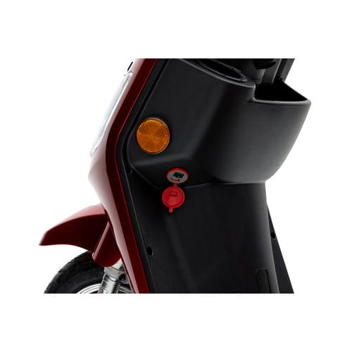 Seniorenmobil P1000, Lithium-Akku, 25 km/h, 1000 Watt, Rot