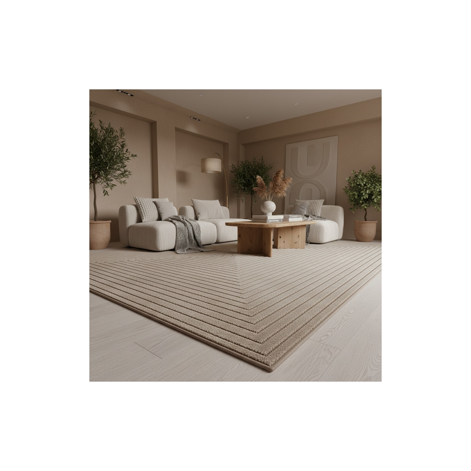 Outdoorteppich Outdoor Beige 200x290 cm - ENGADIN Kadima Design