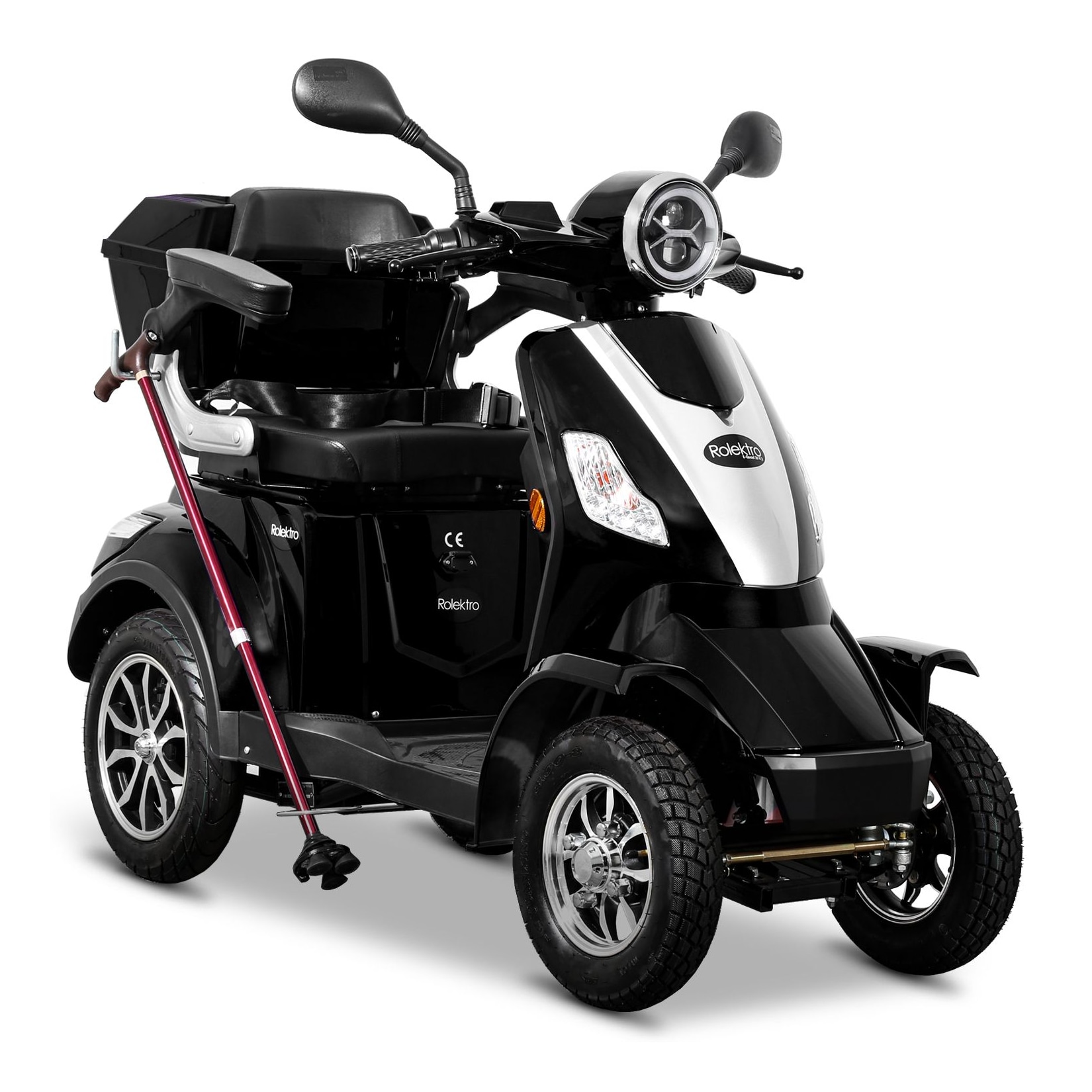 Rolektro E-Quad 25 V.2 Blei-Gel, Schwarz, 25 km/h