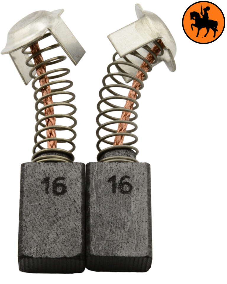 Kohlebürsten für Hitachi SP 18V Schleifer 7x11x17 mm Abschaltautomatik 981-612Z Bild 2