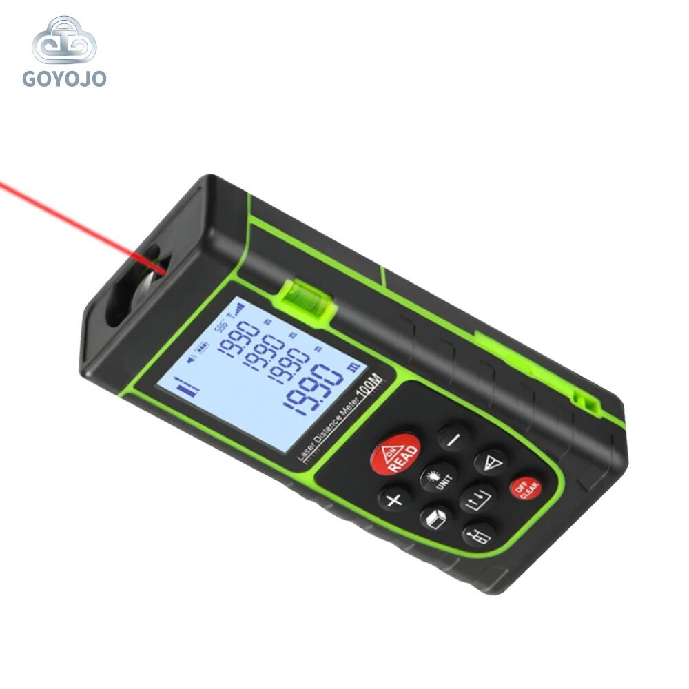Laser Entfernungsmesser Digital Distanzmesser Abstandsmesser 40m -akkurat | Gelb Bild 4