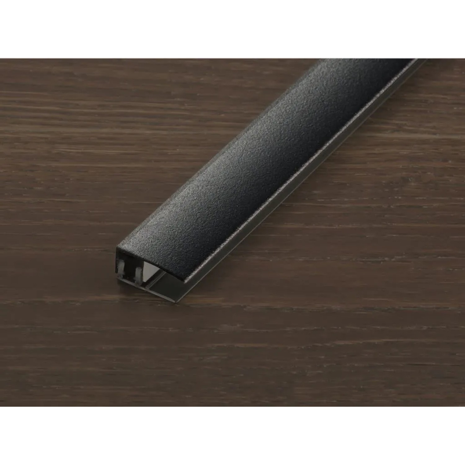 Proline Abschlussprofil PROVARIOclip Universal Aluminium Schwarz Matt