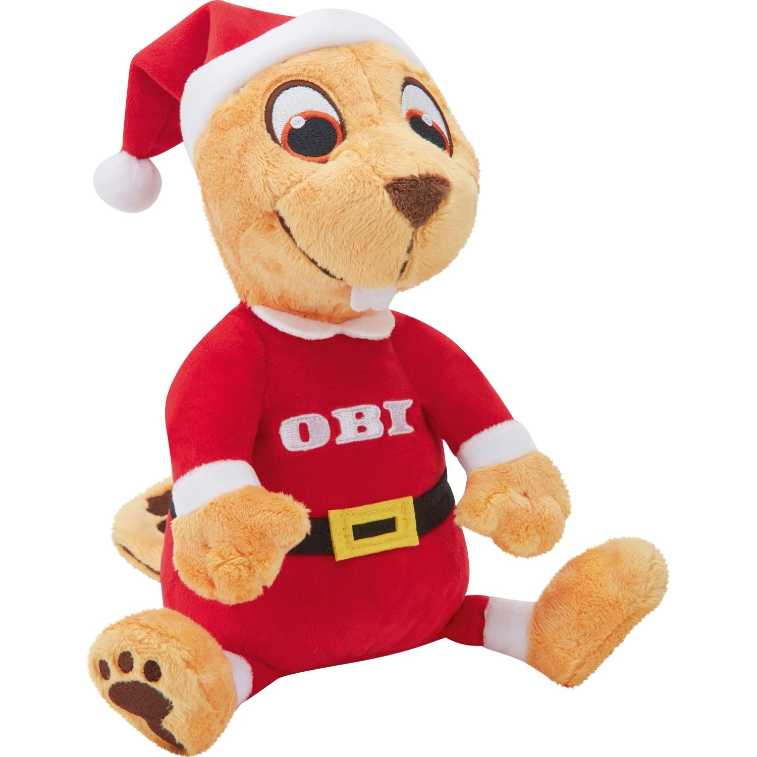 OBI Weihnachtsbiber Plüschtier