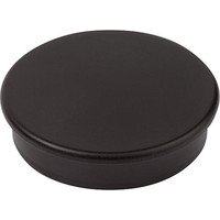 MAGNET HAFTMAGNET H=7 HARTFERRIT, RUND, KOMP:KUNSTSTOFF, SCHWARZ, D=20 Bild 2
