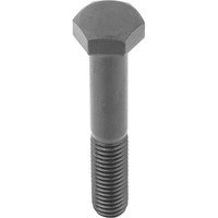 SECHSKANTSCHRAUBE MIT SCHAFT DIN931 M12X110, SW=19, STAHL 8.8 BLANK (SCHWARZ) Bild 2