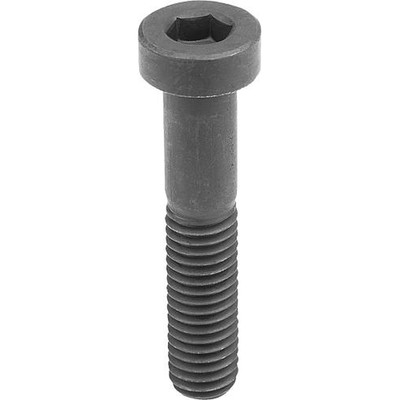 ZYLINDERSCHRAUBE MIT INNENSECHSKANT, NIEDRIGER KOPF, DIN6912 M12X30, STAHL 8.8 BLANK (SCHWARZ)