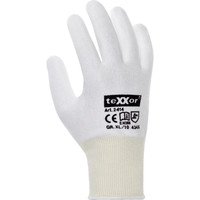 Schnittschutzhandschuh OHNE BESCHICHTUNG 2414, Kat. II, weiß, Größe XL Bild 2