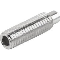 GEWINDESTIFT M.INNENSECHSKANT U.ZAPFEN DIN EN ISO4028 M12X20, EDELSTAHL A2 70, BLANK Bild 2