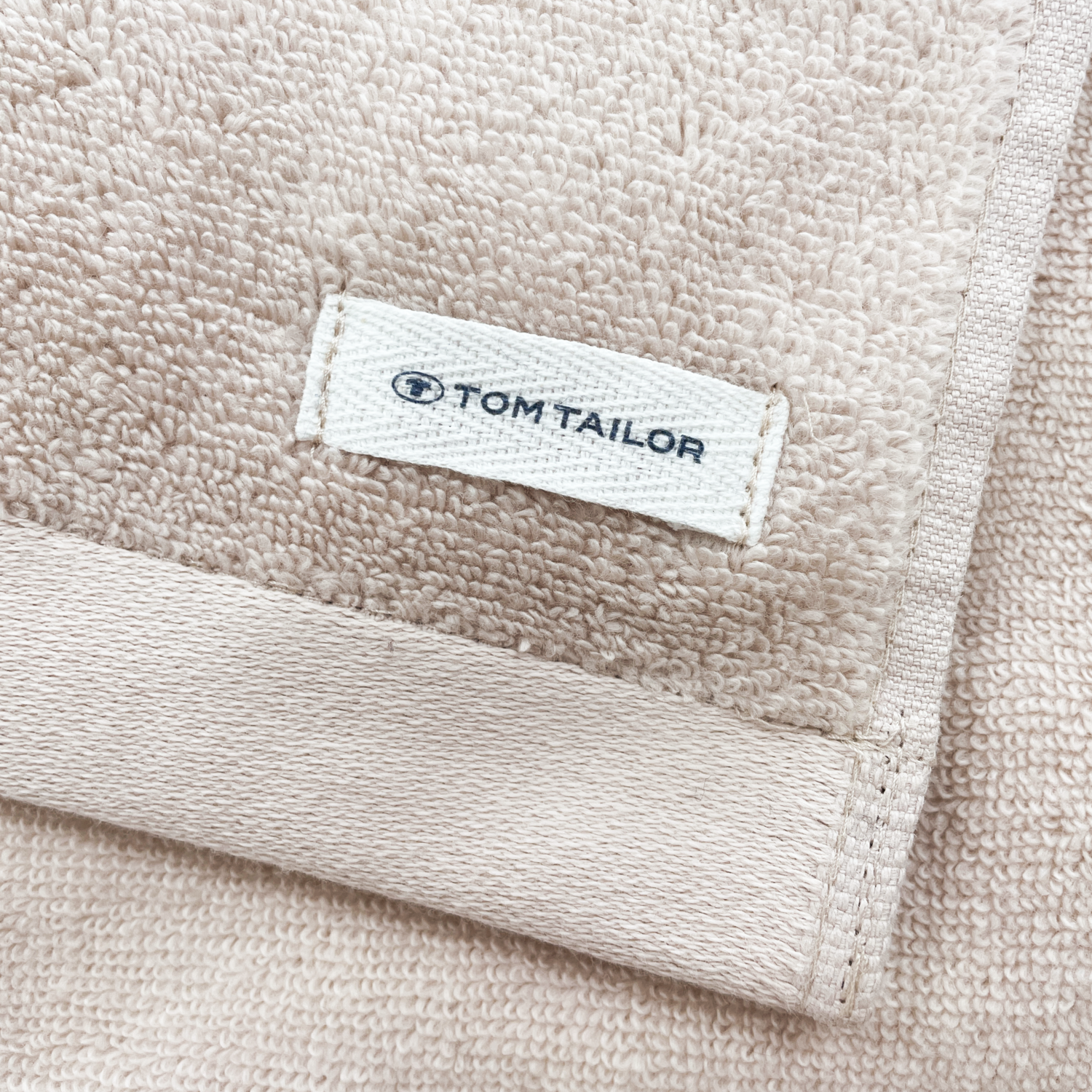 TOM TAILOR Duschtuch, 70 x 140 cm (Beige) Bild 2