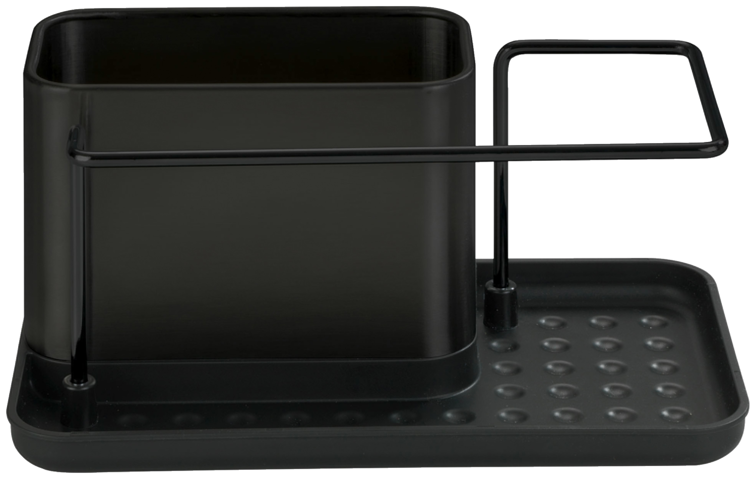 WENKO Spülbeckenorganizer EDS, quadratisch (Anthrazit)