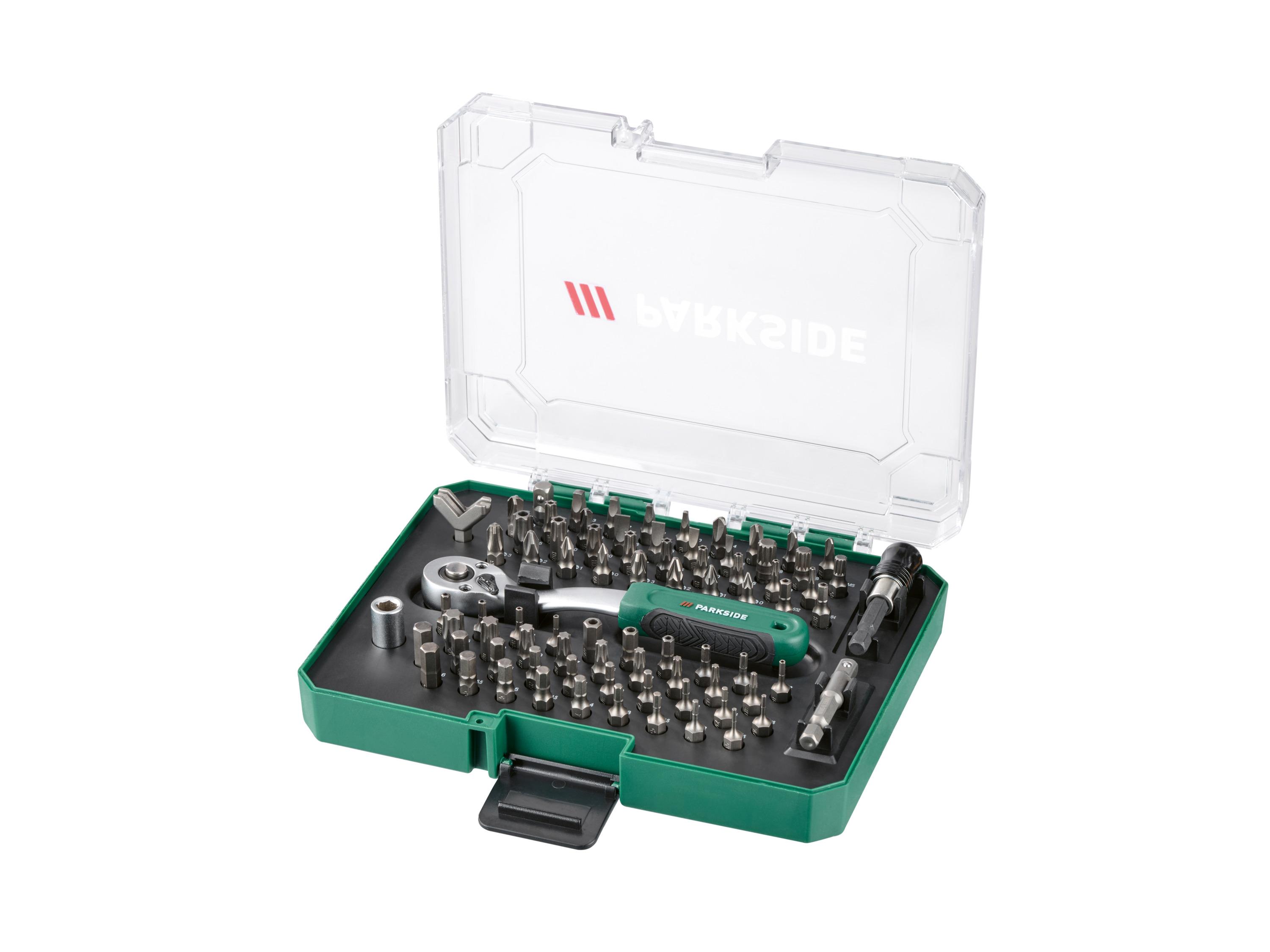 PARKSIDE® Ratschen-Bit-Set, 81-teilig Bild 3