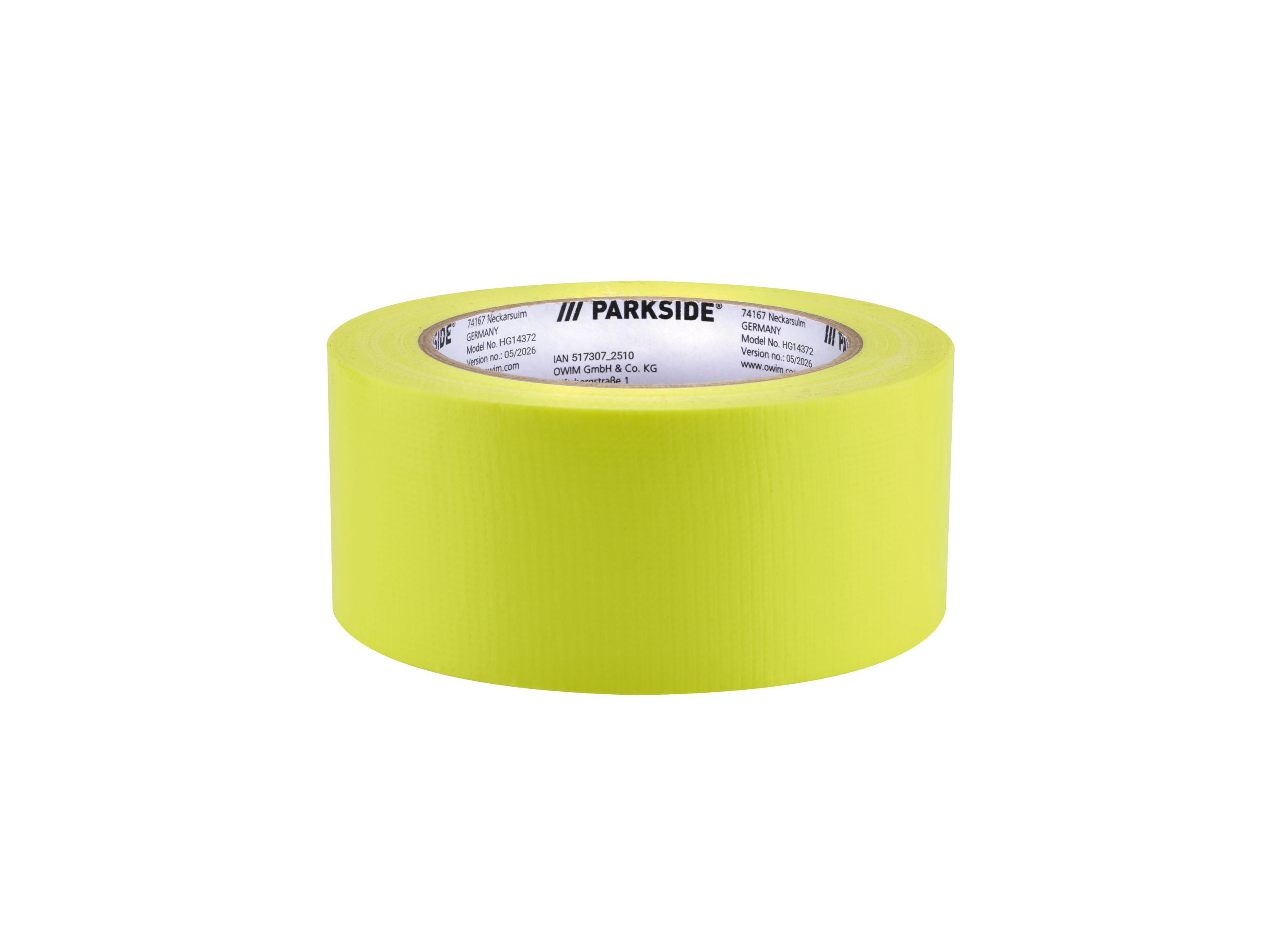 PARKSIDE® Gewebeband, 30 m (Gelb)