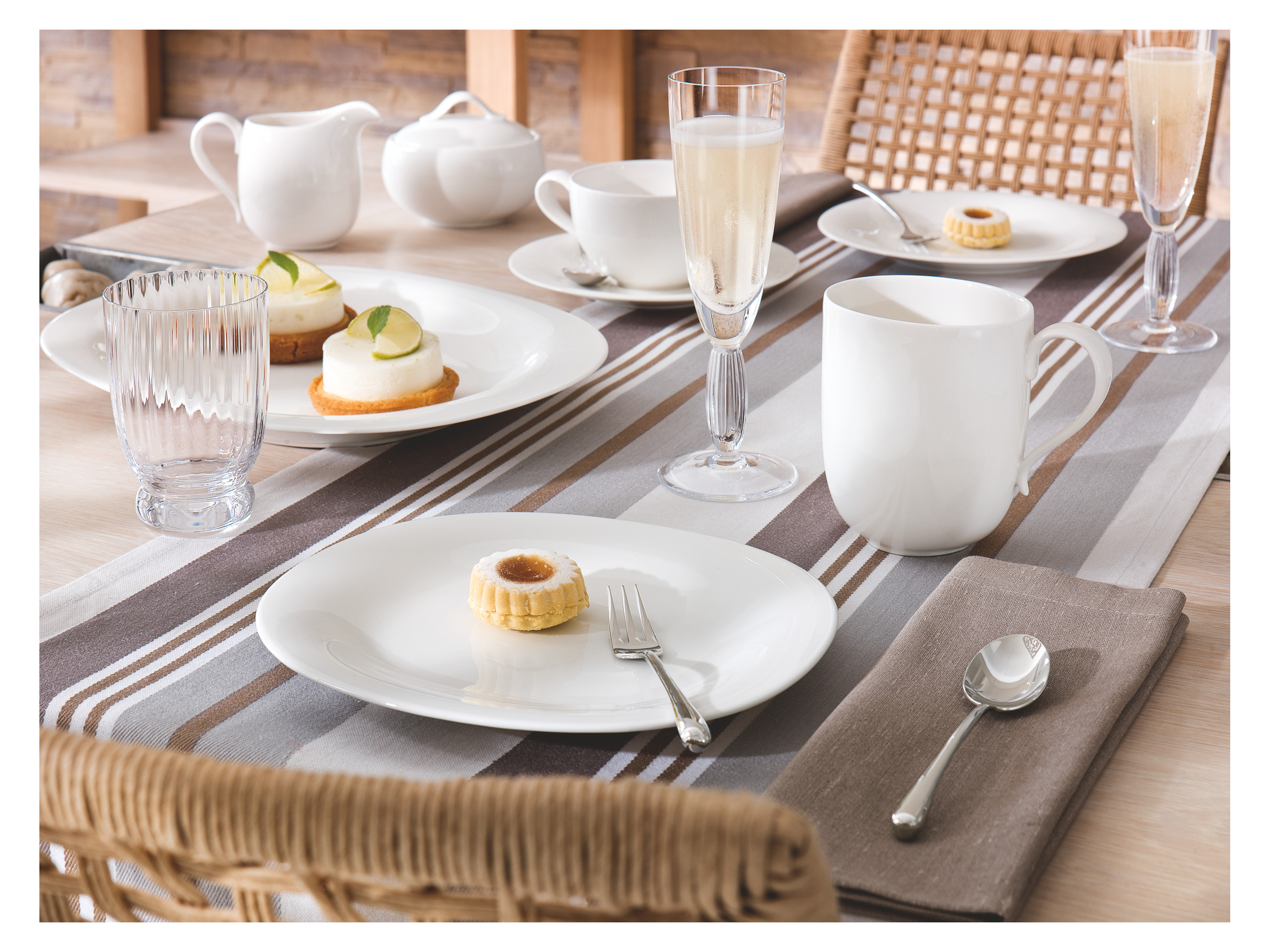 VILLEROY & BOCH Frühstücksteller »New Cottage Basic«, 2 Stück Bild 3