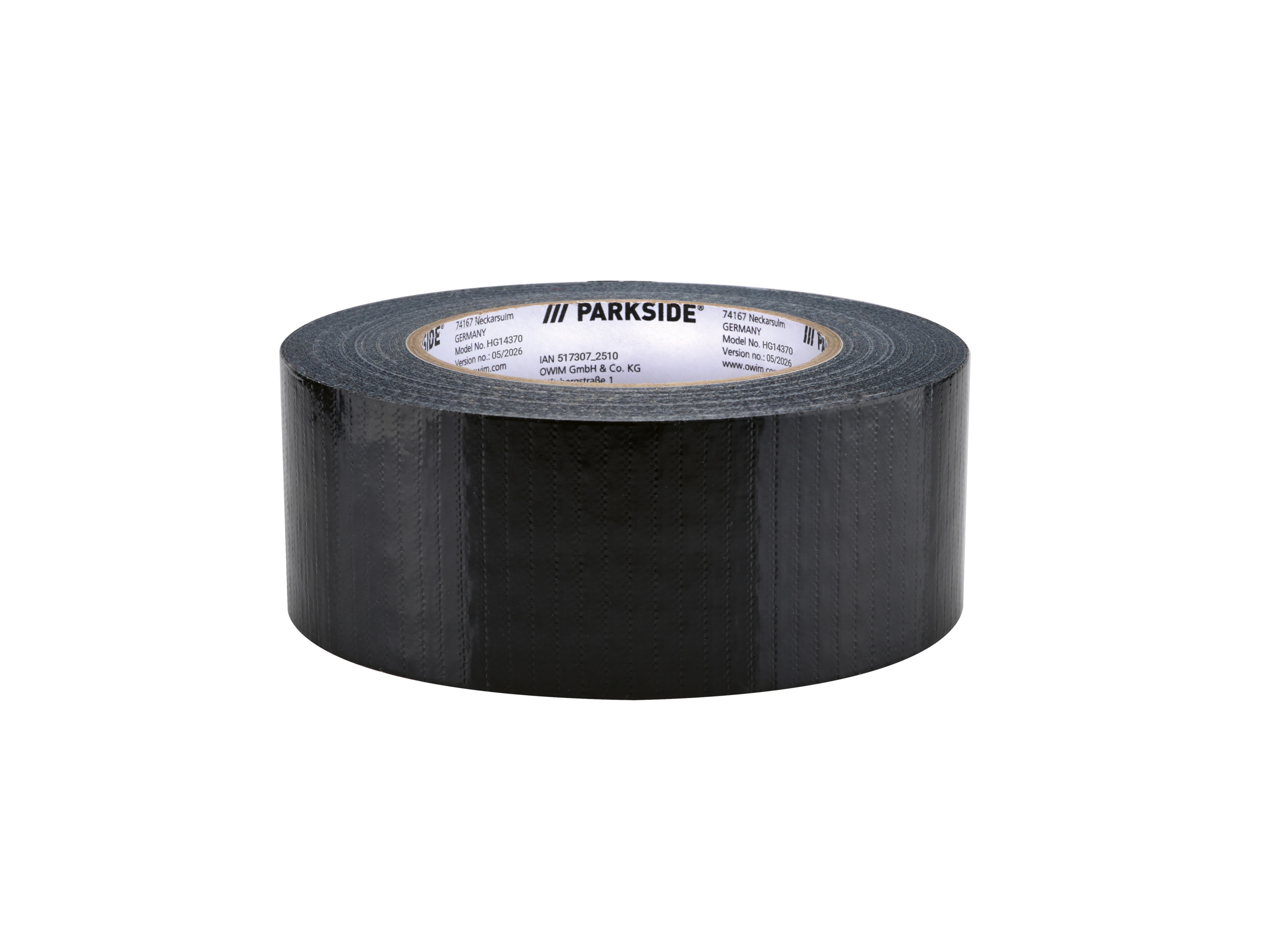 PARKSIDE® Gewebeband, 50 m (Schwarz)