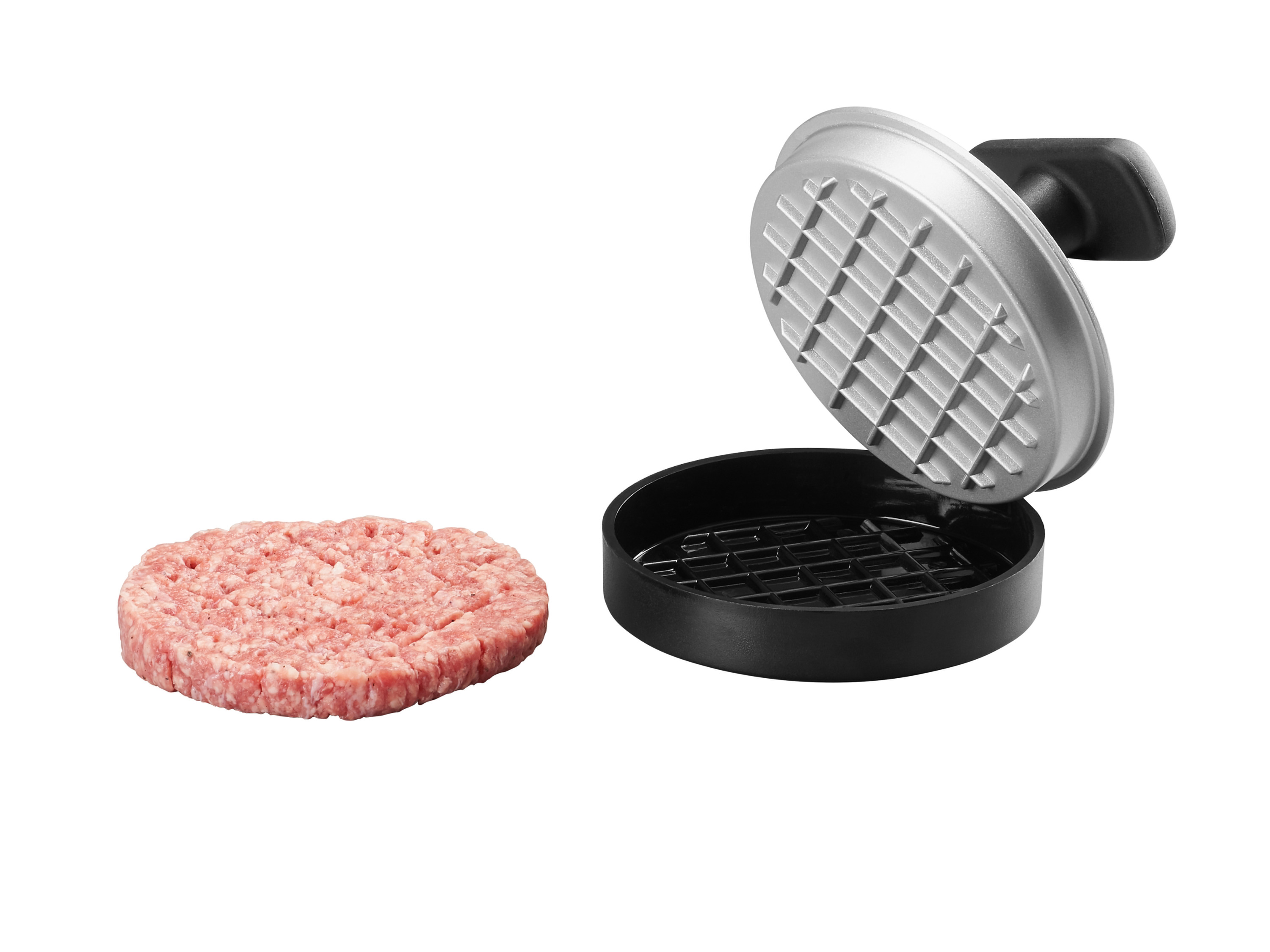GRILLMEISTER Hähnchengriller, Spareribshalter (Hamburger Presse)